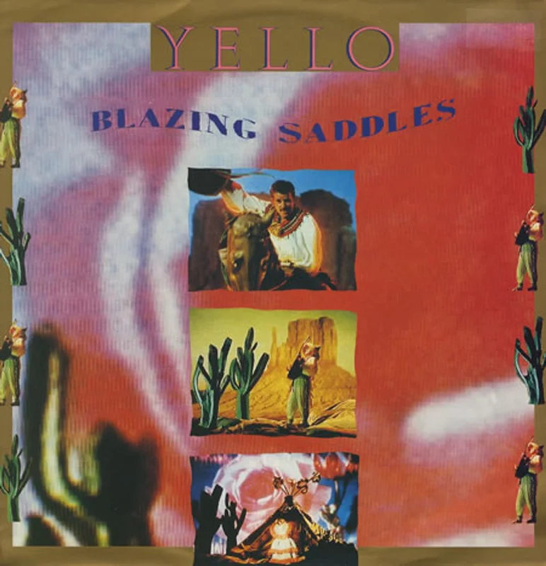 Yello Blazing Saddles UK 12" vinyl