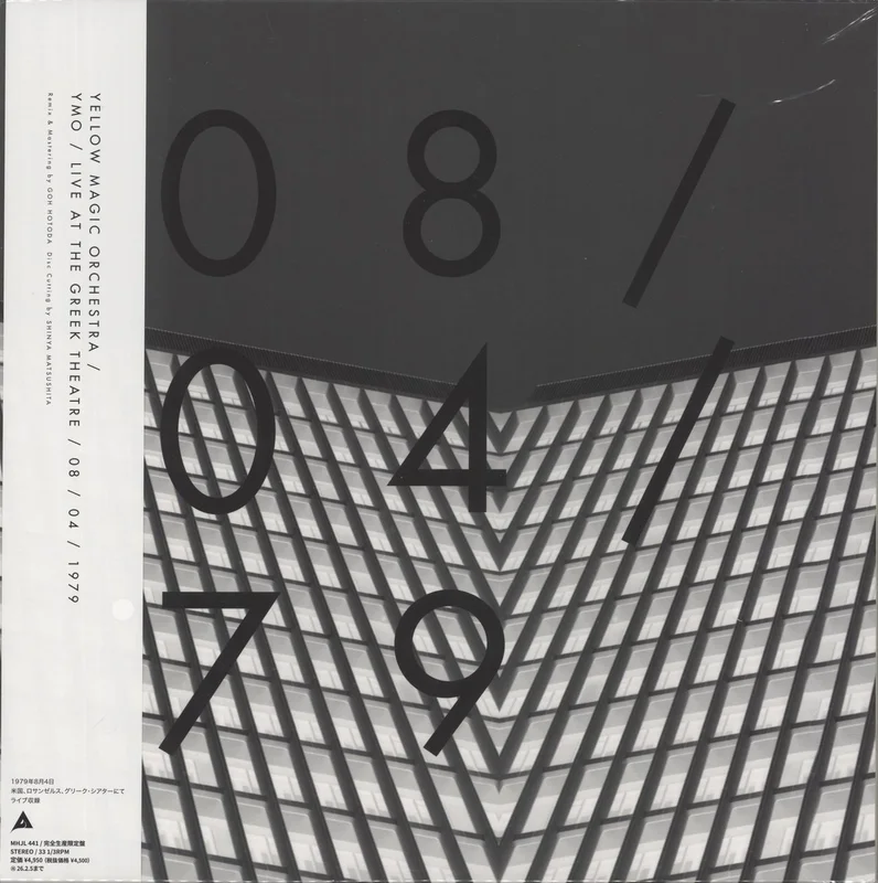 Yellow Magic Orchestra YMO Live At The Greek Theatre 08/04/1979 Japanese Vinyl LP