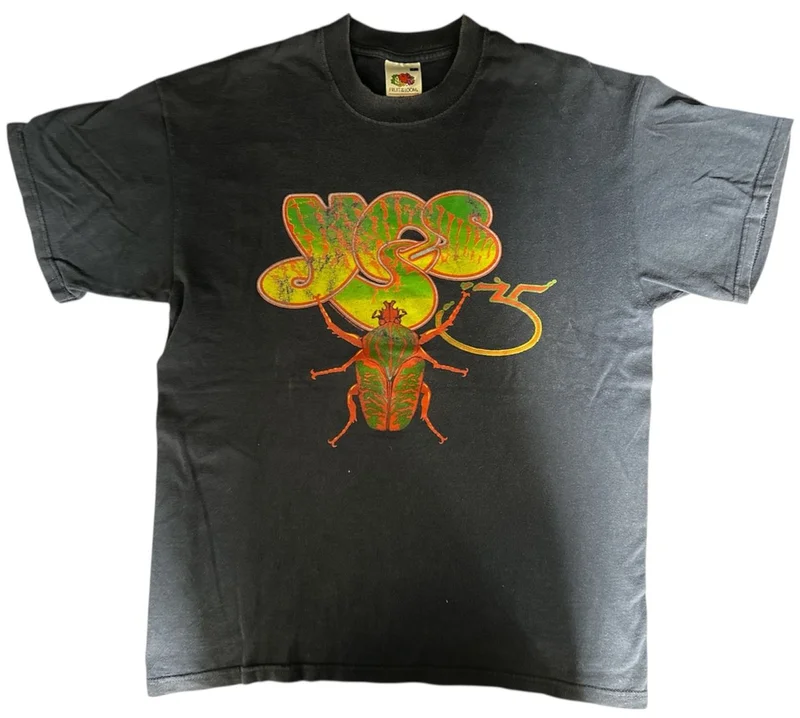 Yes 35th Anniversary Tour - Vintage Original UK T-shirt