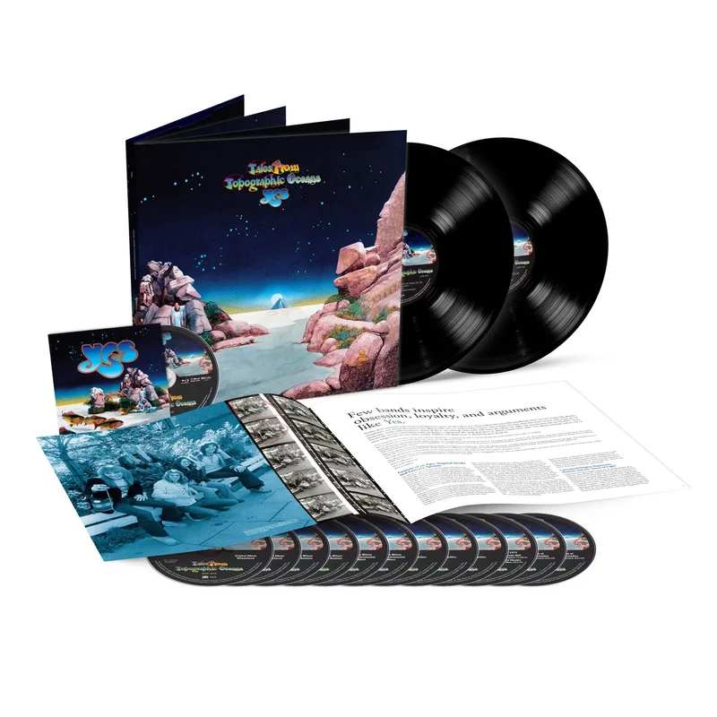 Yes Tales From Topographic Oceans | Definitive Version 12-CD/2-LP/1-Blu-Ray - Sealed UK Cd album box set
