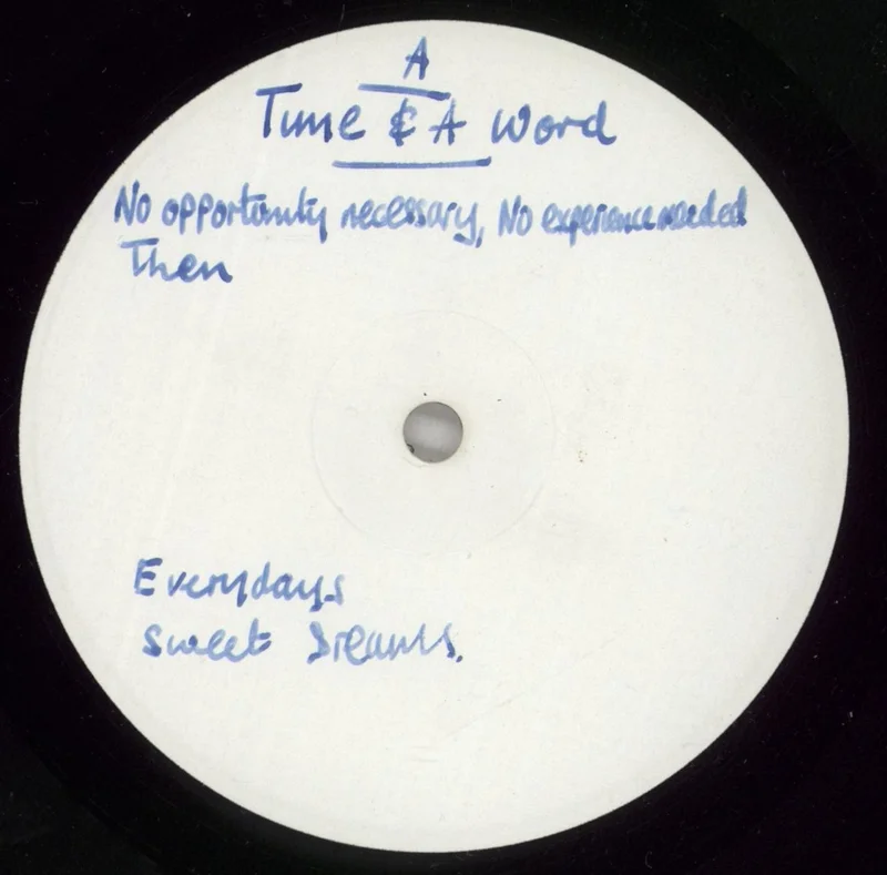 Yes Time And A Word - Test Pressing UK Vinyl LP