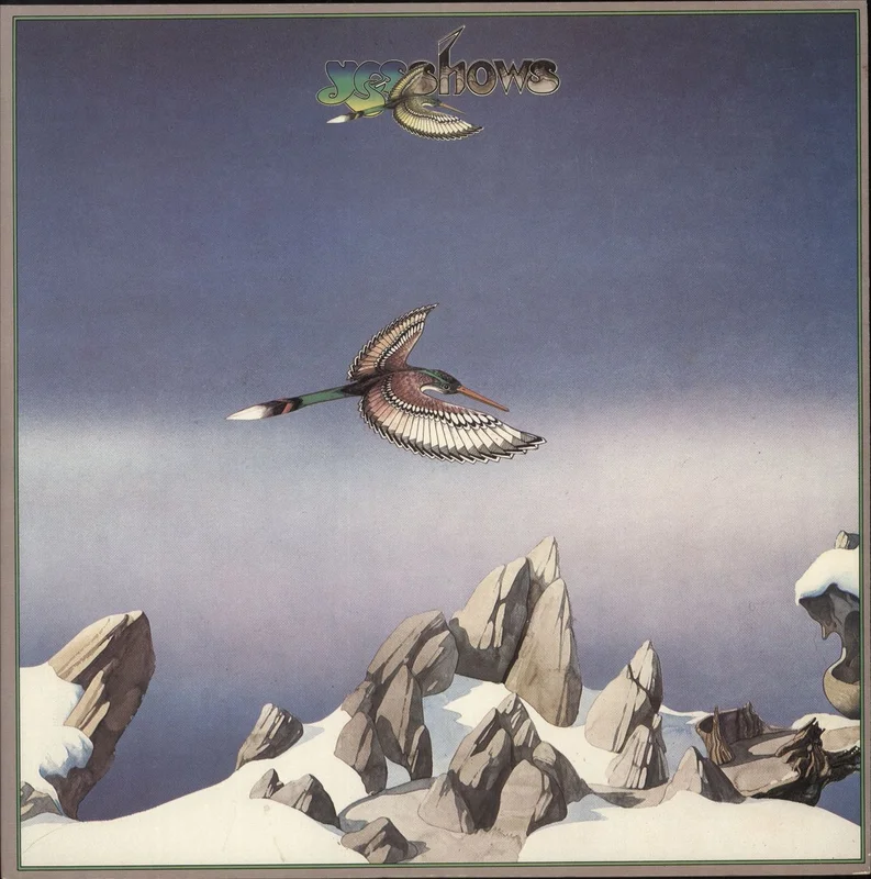 Yes Yesshows UK 2-LP vinyl set