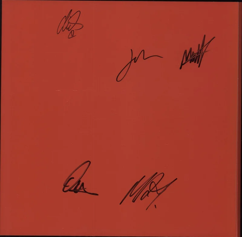 You Me At Six Truth Decay + Autographed Outer Slipcase UK Vinyl LP