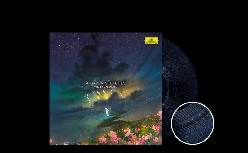 Yu-Peng Chen A Day In Sketches | C.Y.P: Colors Of Time - Night Sky Effect Vinyl - Hand Numbered - Sealed UK Vinyl LP