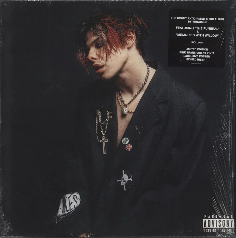 Yungblud Yungblud - Pink Vinyl + Autographed Print UK Vinyl LP