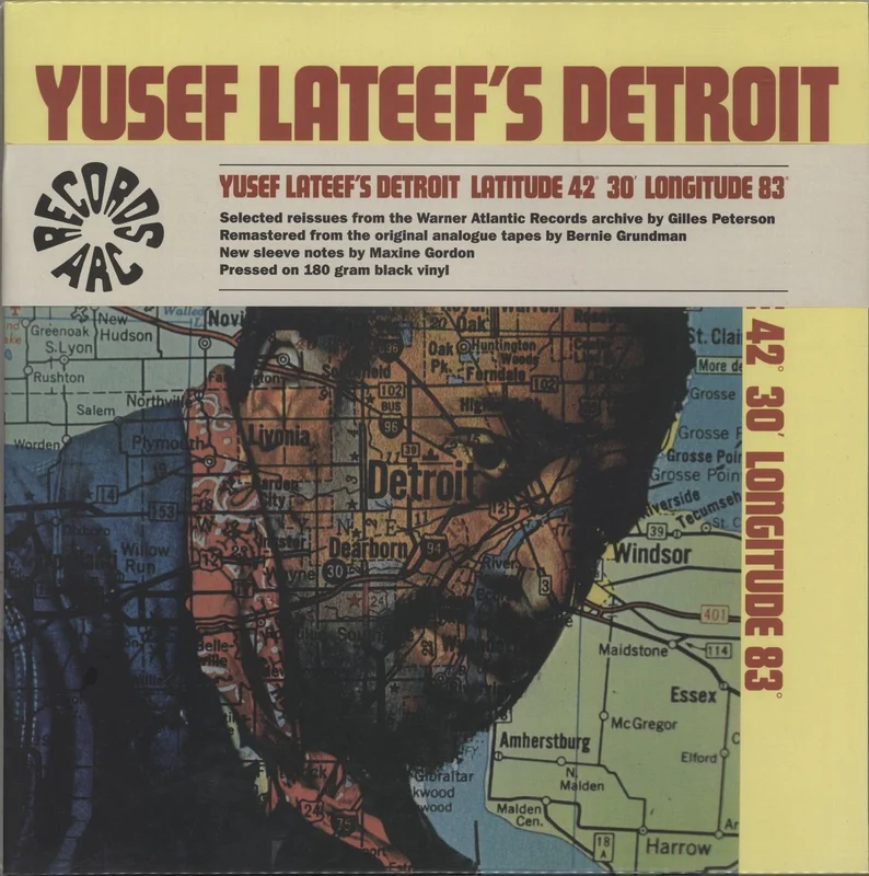Yusef Lateef Yusef Lateef's Detroit Latitude 42 30' Longitude 83 - 180gm - RSD23 US Vinyl LP