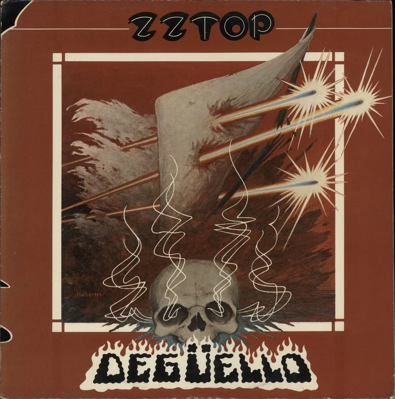 ZZ Top Degello UK Vinyl LP